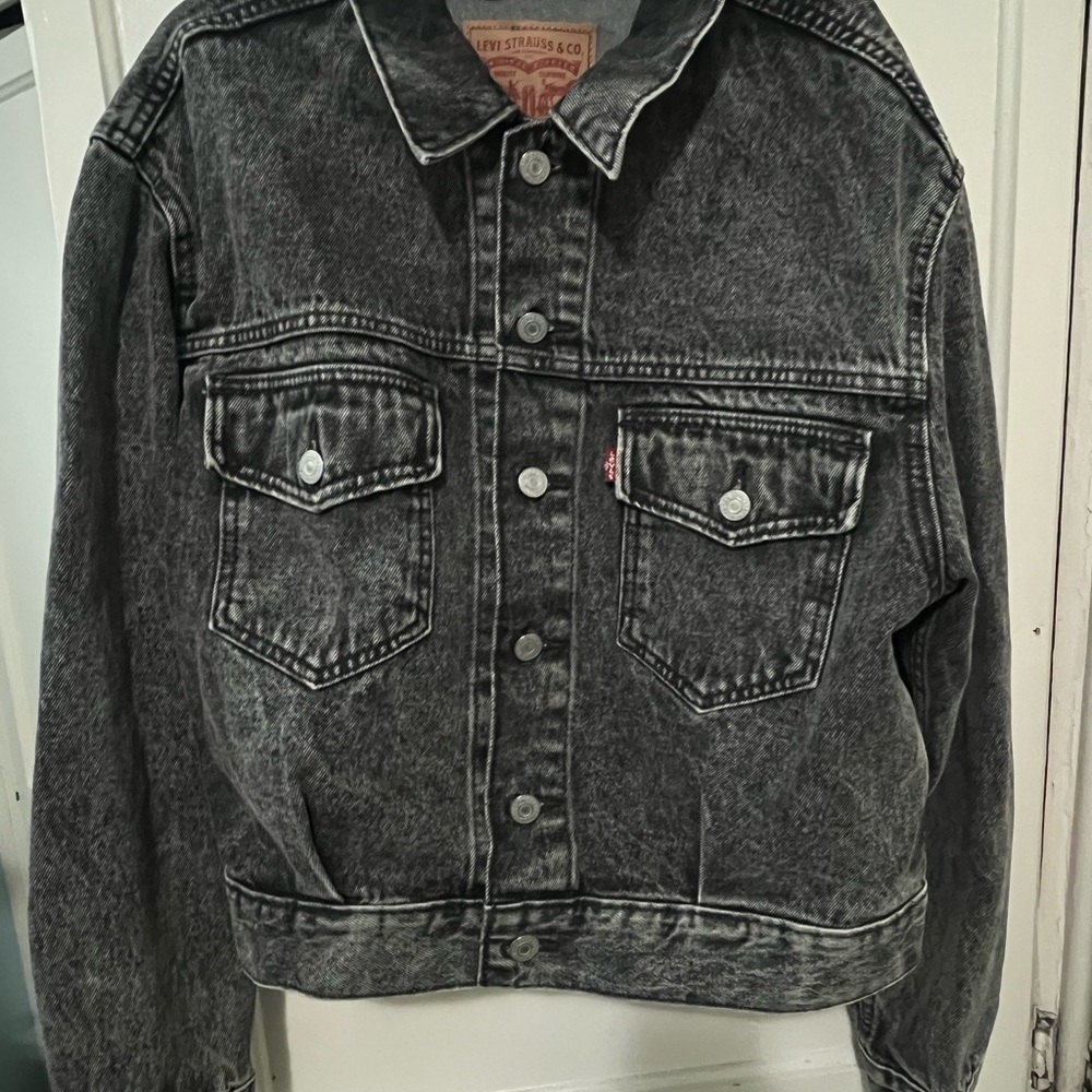 Levi's Charcoal Denim Jacket